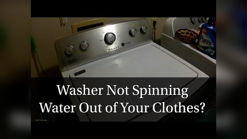 Maytag Washer Not Spinning Clothes Dry Enough