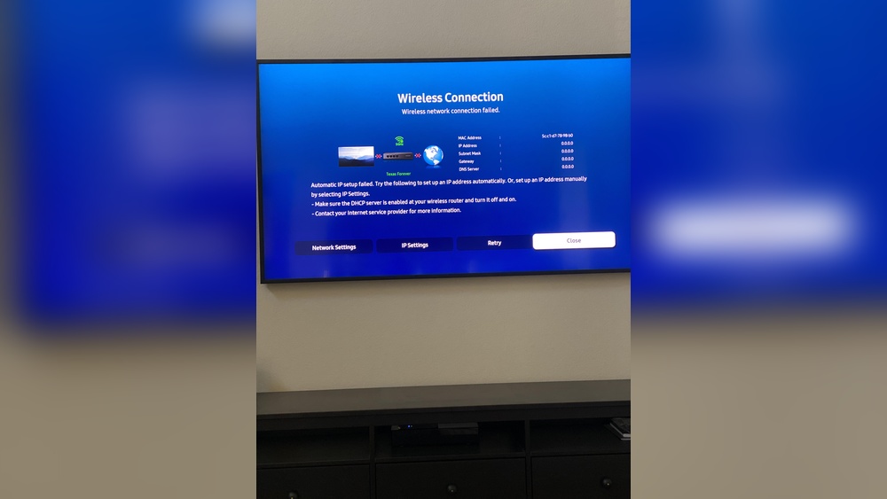 Samsung Tv Not Connecting To Wifi