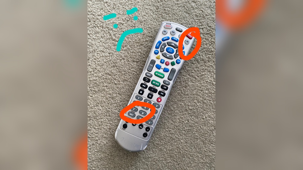 Spectrum Remote Not Working Input Button Red