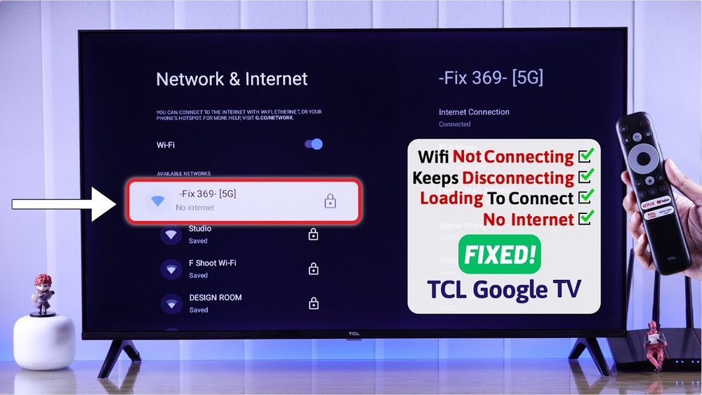 Tcl Tv Not Connecting To Wifi