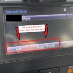 Toyota Camry Touch Screen Not Working