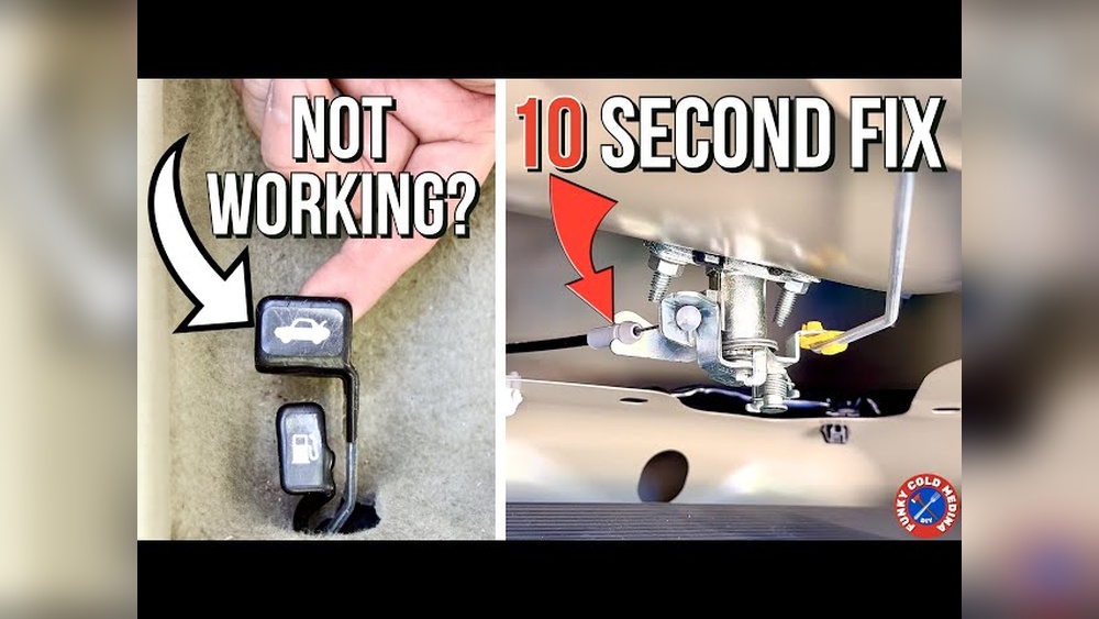 Toyota Camry Trunk Release Lever Not Working