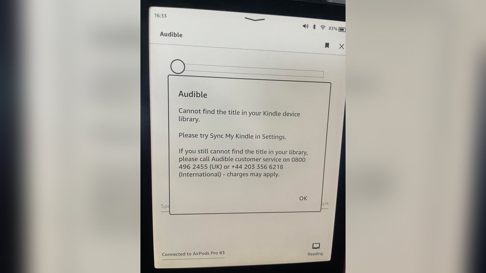 Whispersync Not Working