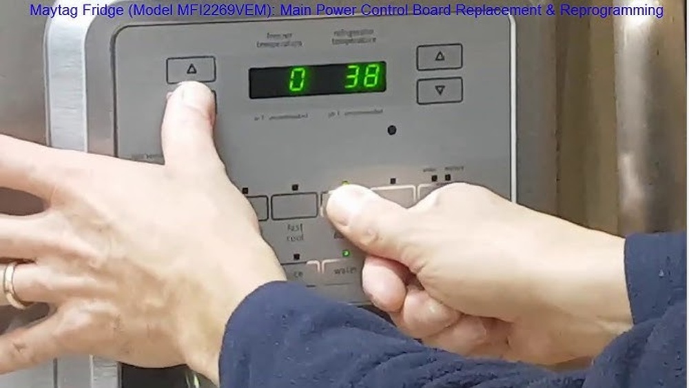 Why Maytag Fridge Control Panel Not Working