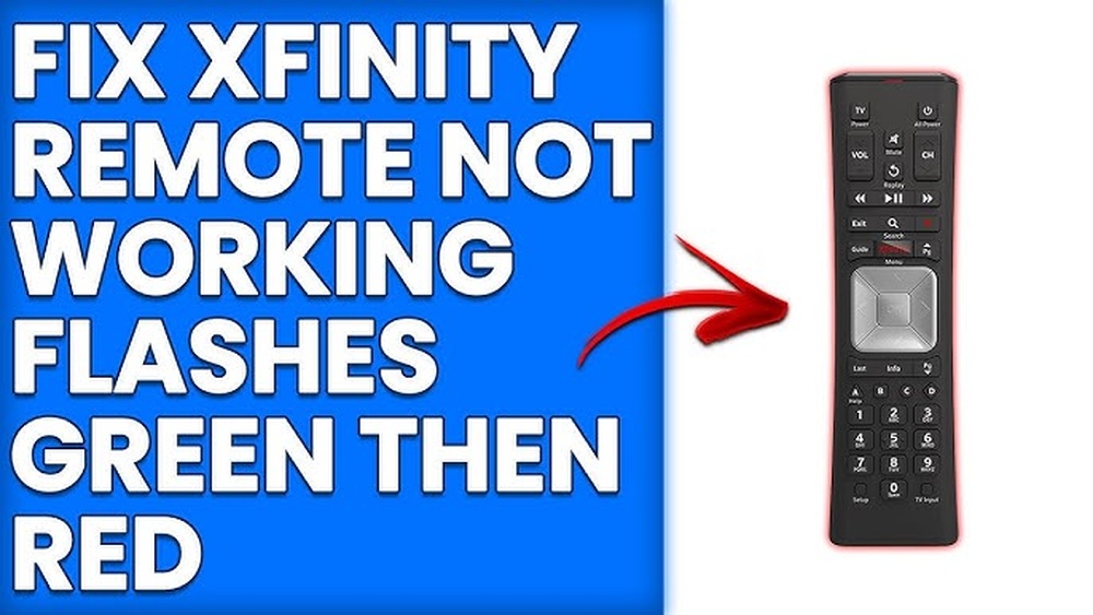 Xfinity Remote Not Working Green Then Red Light