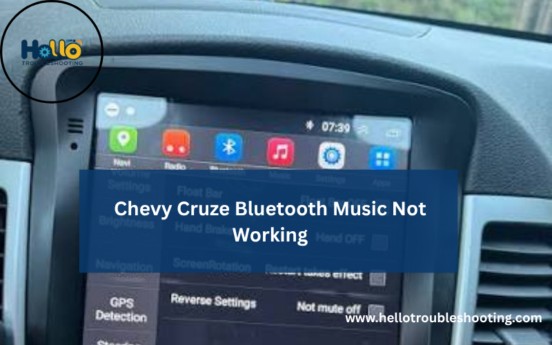 Chevy Cruze Bluetooth Music Not Working-FI