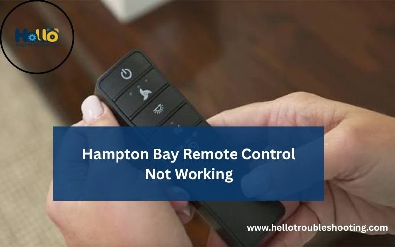 Hampton Bay Remote Control Not Working-FI