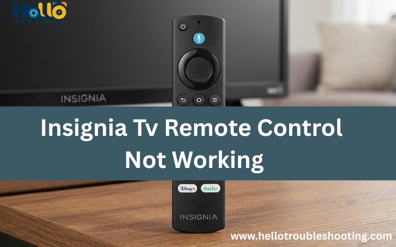Insignia Tv Remote Control Not Working-FI