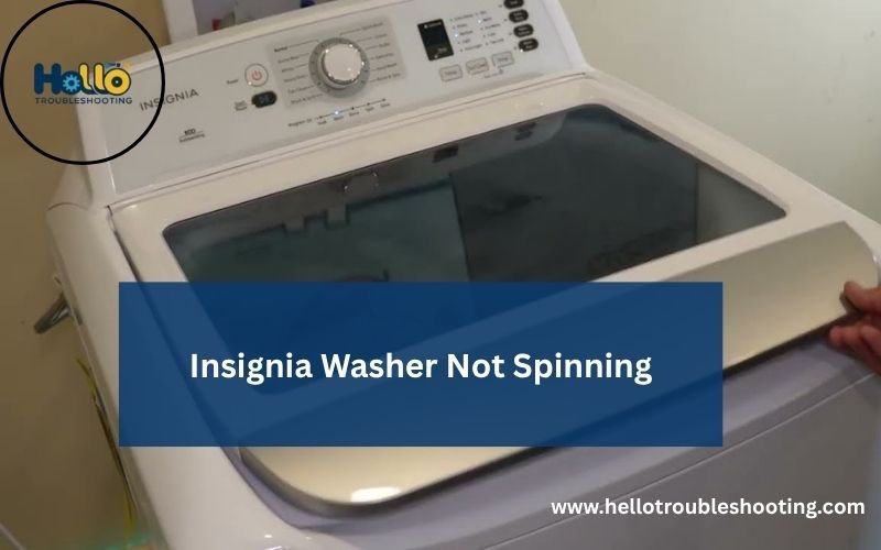 Insignia Washer Not Spinning-FI