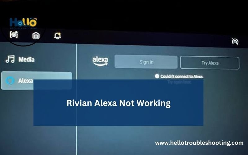 Rivian Alexa Not Working-FI