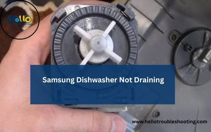 Samsung Dishwasher Not Draining-FI