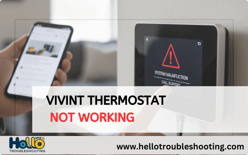 Vivint Thermostat Not Working