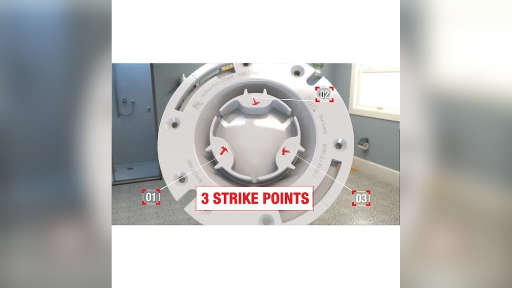 How To Break Toilet Flange Cap