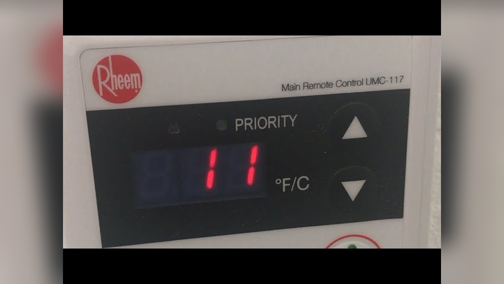 Rheem Tankless Water Heater Code 11
