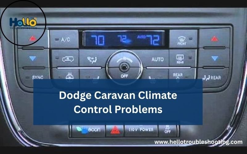 Dodge Caravan Climate Control Problems-FI