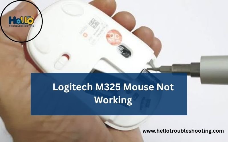 Logitech M325 Mouse Not Working-FI