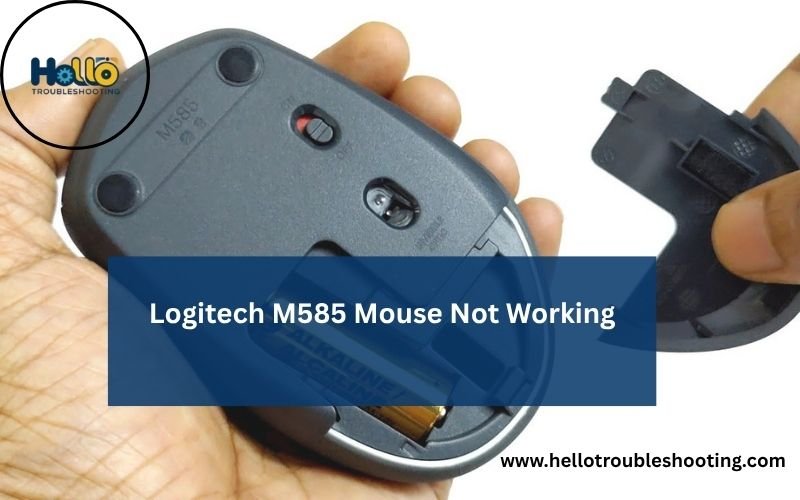 Logitech M585 Mouse Not Working-FI