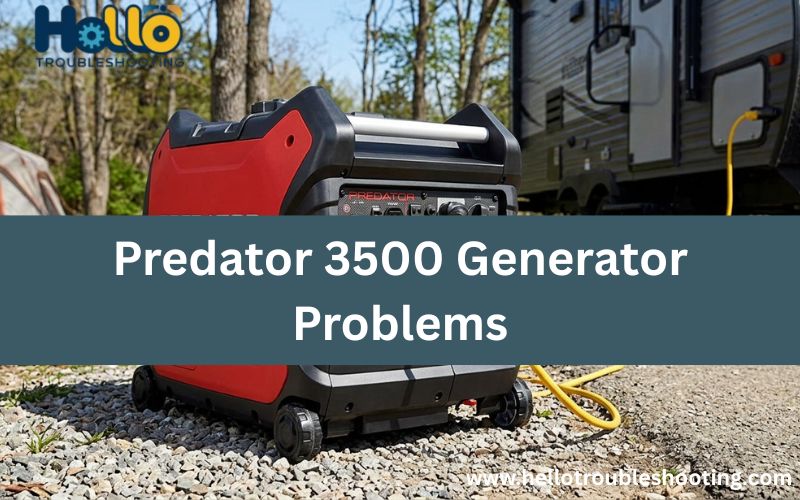 Predator 3500 Generator Problems-FI