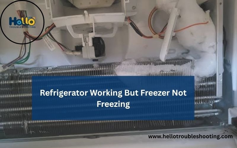 Refrigerator Working But Freezer Not Freezing-FI
