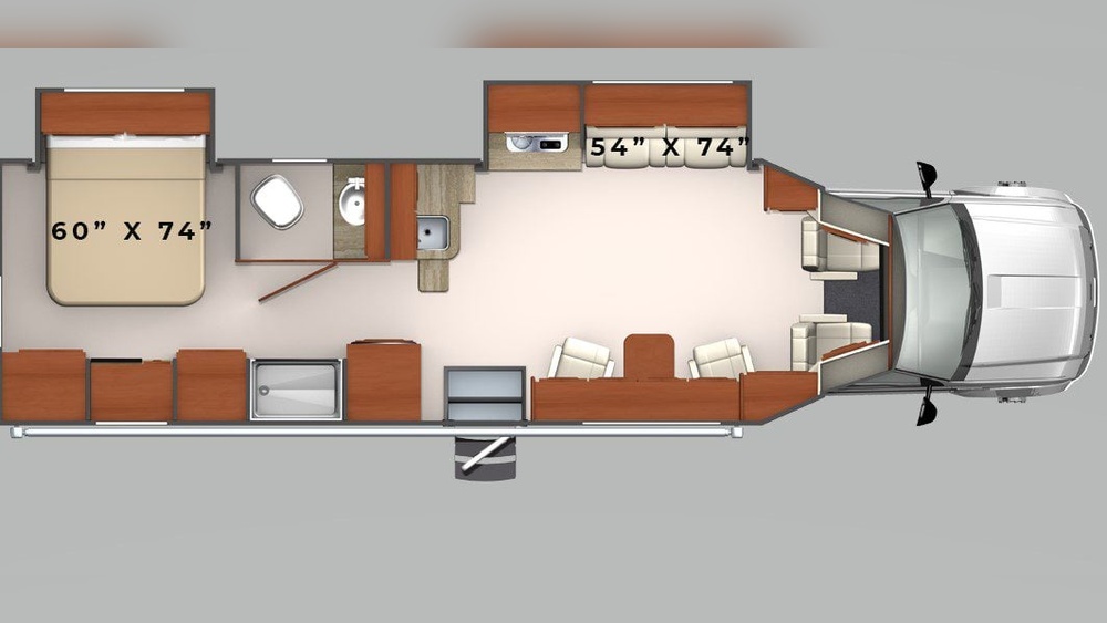 Class C Rvs With Tables And Chairs
