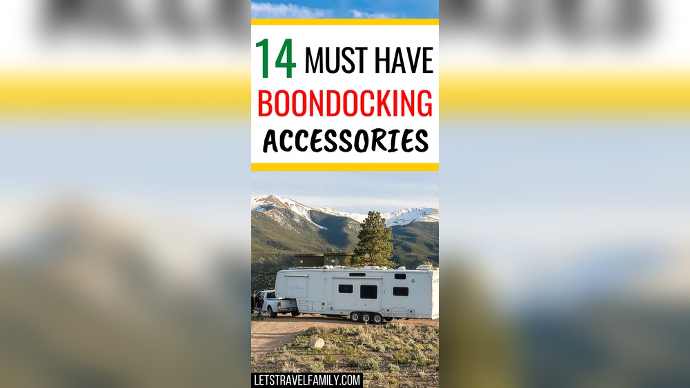Rv Boondocking Accessories