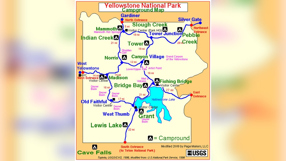Yellowstone Campgrounds