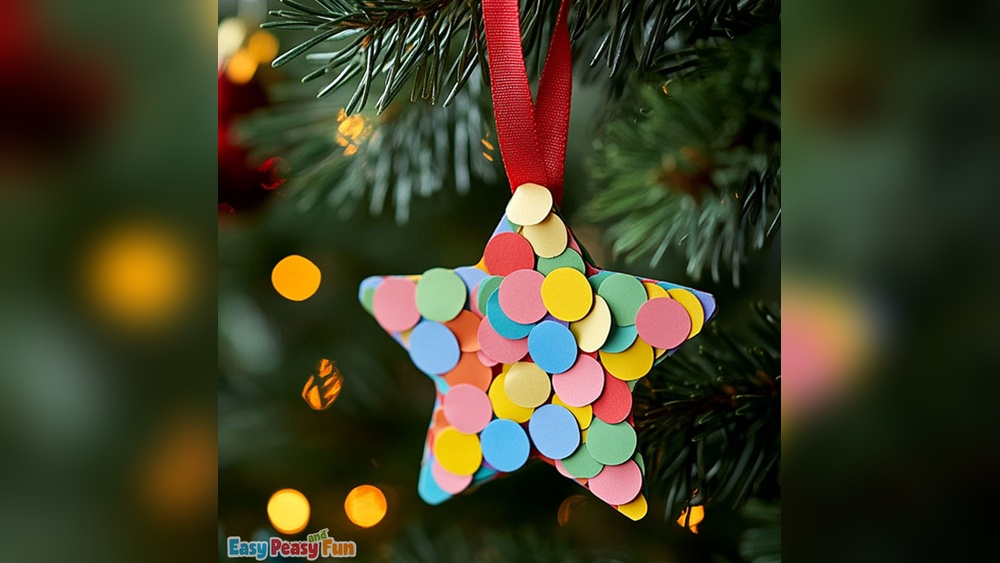 19 Diy Paper Christmas Tree Ornament Craft Ideas