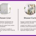 Shower Liner Vs Shower Curtain
