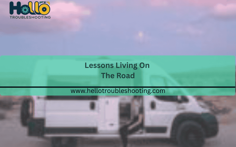 Lessons Living On The Road-FI