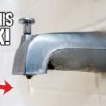 How to Fix a Leaky Bathtub Faucet