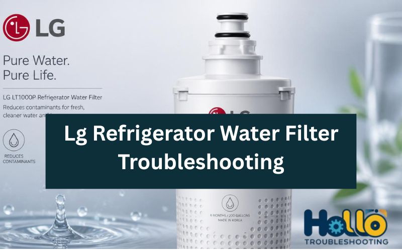 Lg Refrigerator Water Filter Troubleshooting-FI
