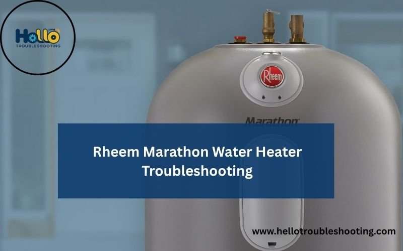 Rheem Marathon Water Heater Troubleshooting-FI