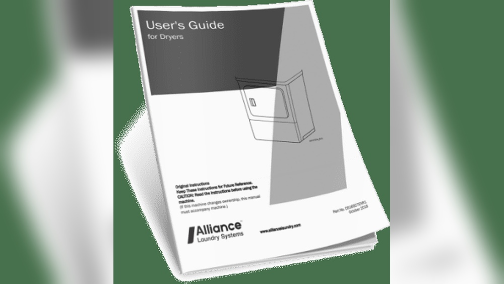Alliance Laundry Systems Manuals Troubleshooting