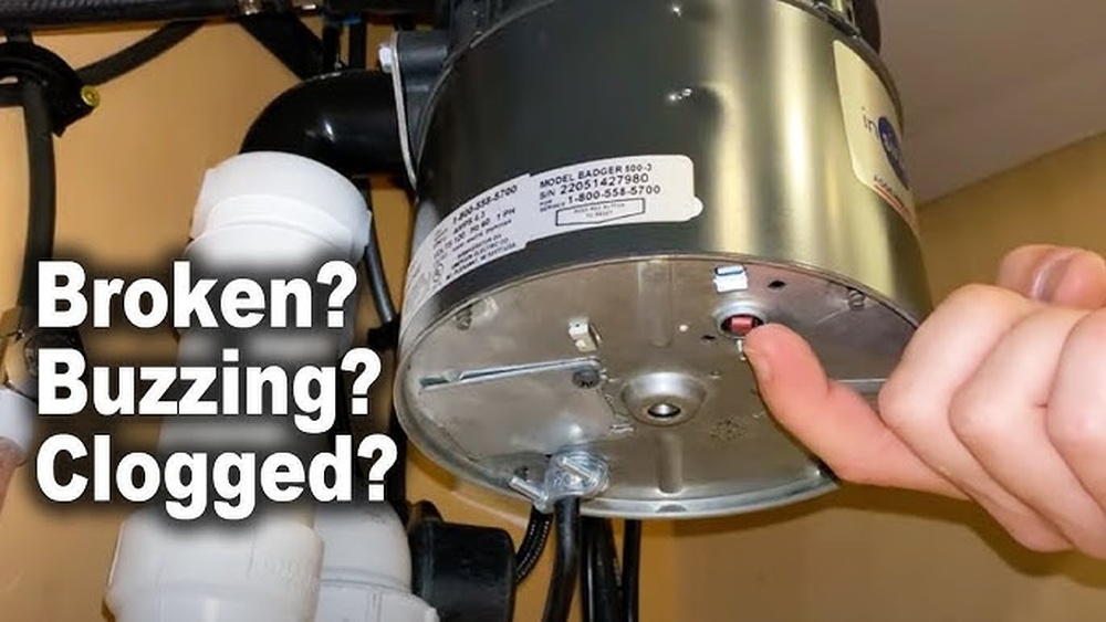 Badger 100 Garbage Disposal Troubleshooting