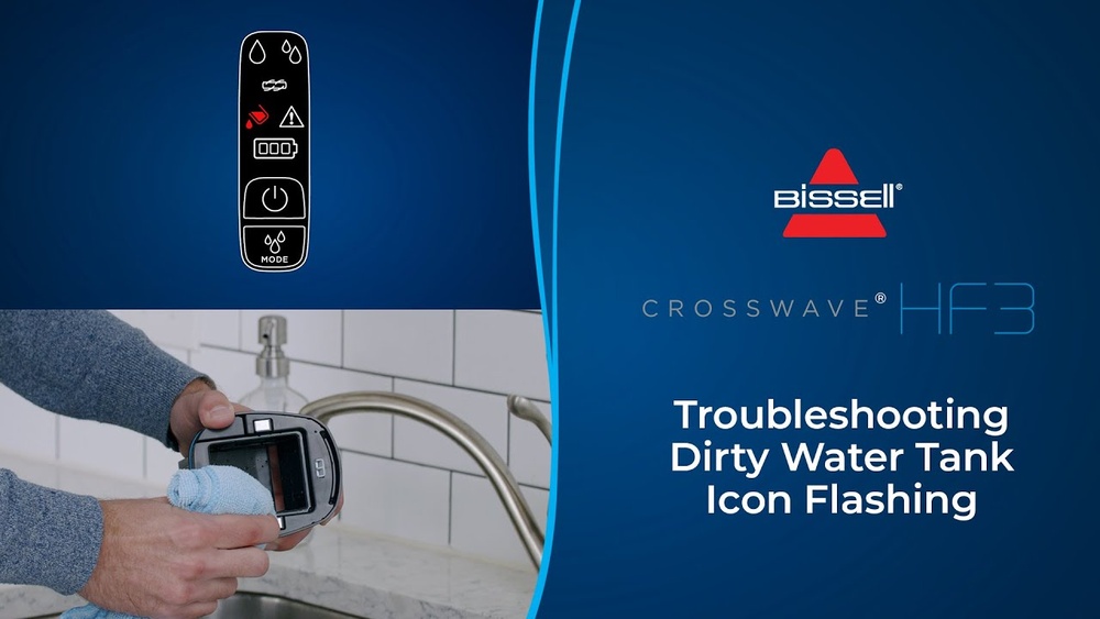 Bissell Crosswave Cordless Max Troubleshooting