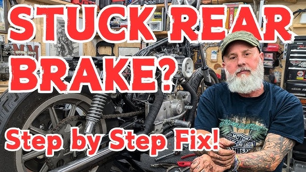 Harley Davidson Rear Brake Troubleshooting