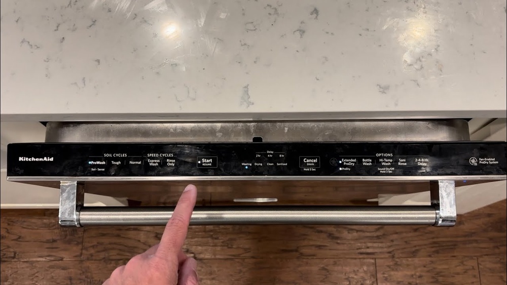 Kitchenaid Dishwasher Troubleshooting Blinking Lights