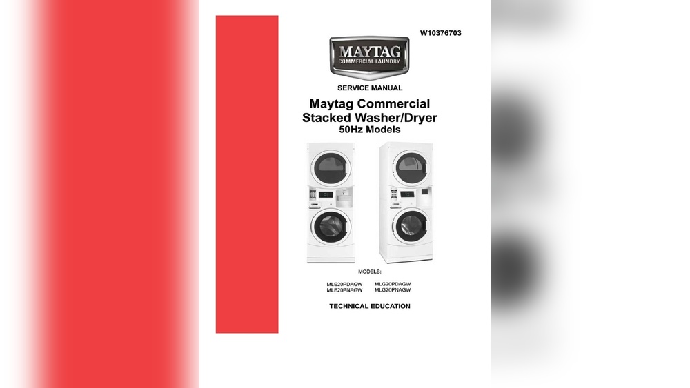 Maytag Stackable Washer Dryer Troubleshooting Guide