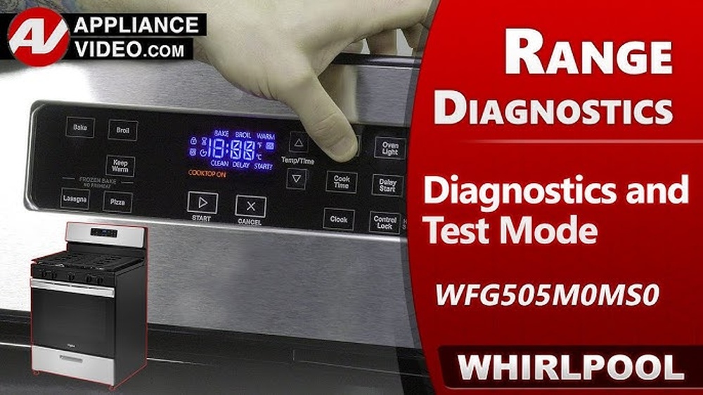 Whirlpool Electric Range Troubleshooting Codes