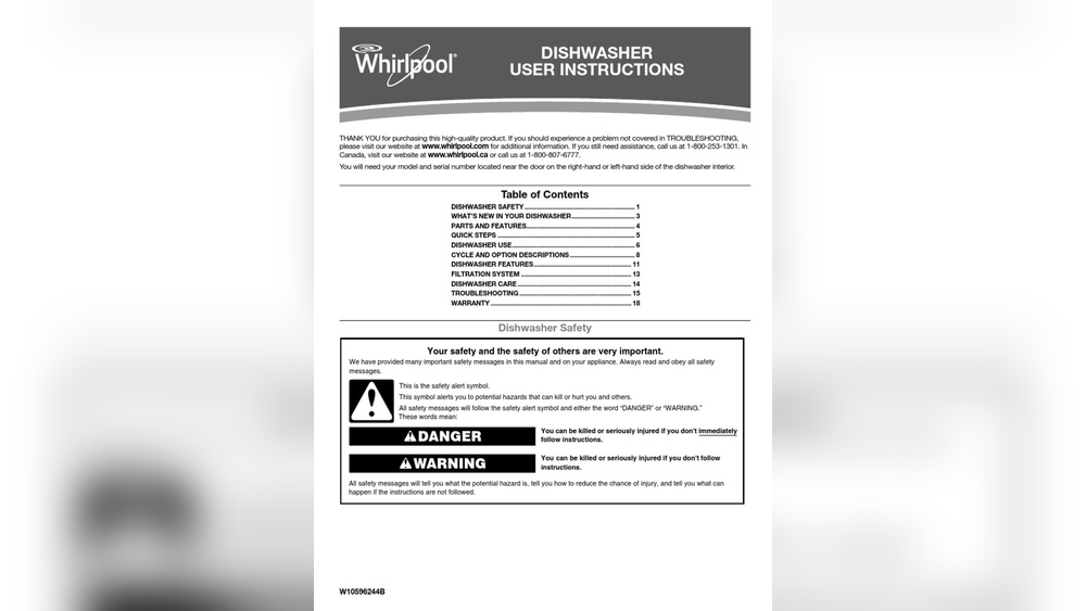 Whirlpool Quiet Partner Ii Troubleshooting