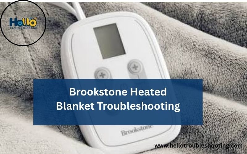 Brookstone Heated Blanket Troubleshooting-FI