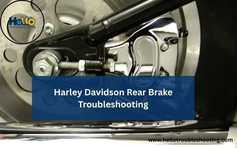 Harley Davidson Rear Brake Troubleshooting-FI