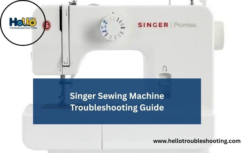 Singer Sewing Machine Troubleshooting Guide-FI