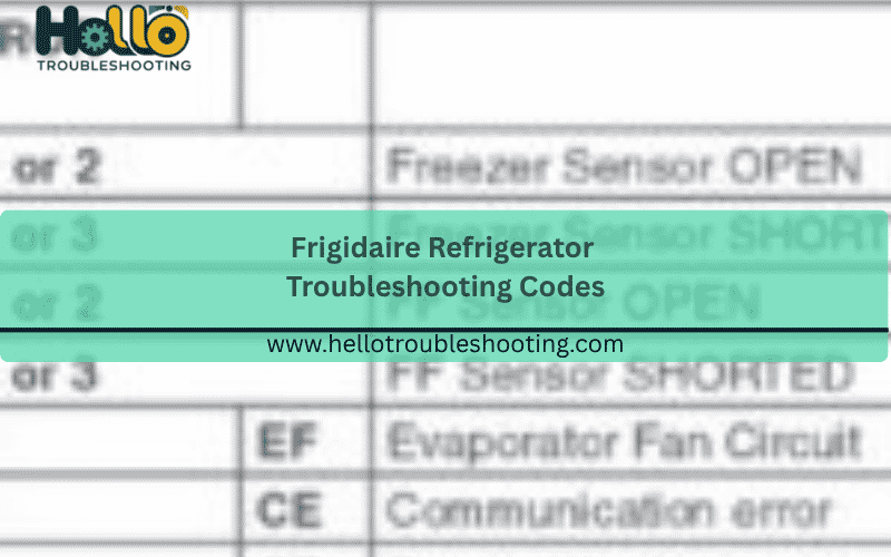 frigidaire-refrigerator-troubleshooting-codes-FI