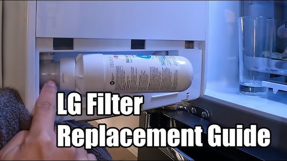How To Change Water Filter In Lg Refrigerator Lt1000P