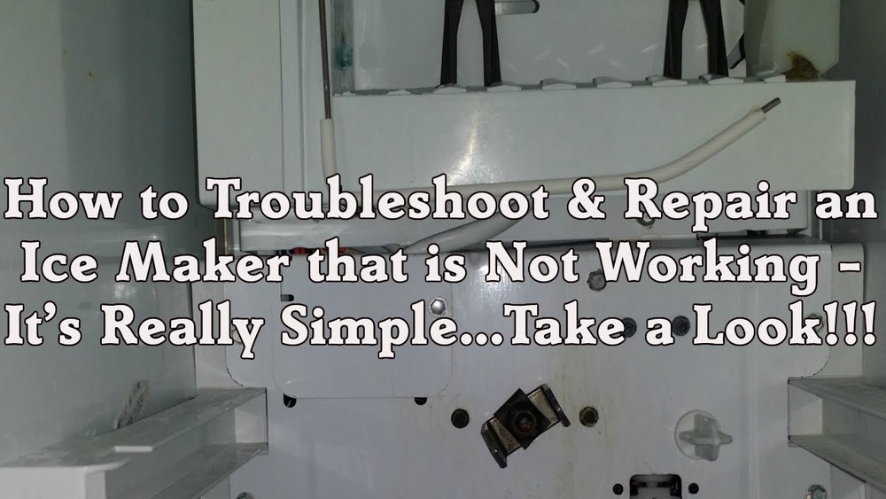 Kenmore Ice Maker Not Working