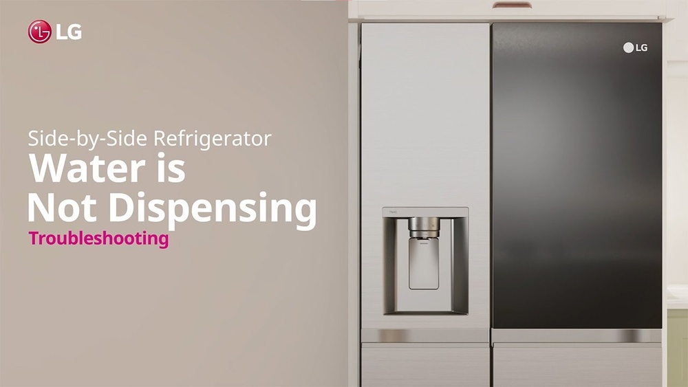 Lg Refrigerator Water Dispenser Not Working