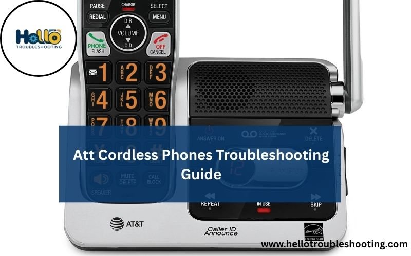 Att Cordless Phones Troubleshooting Guide-FI