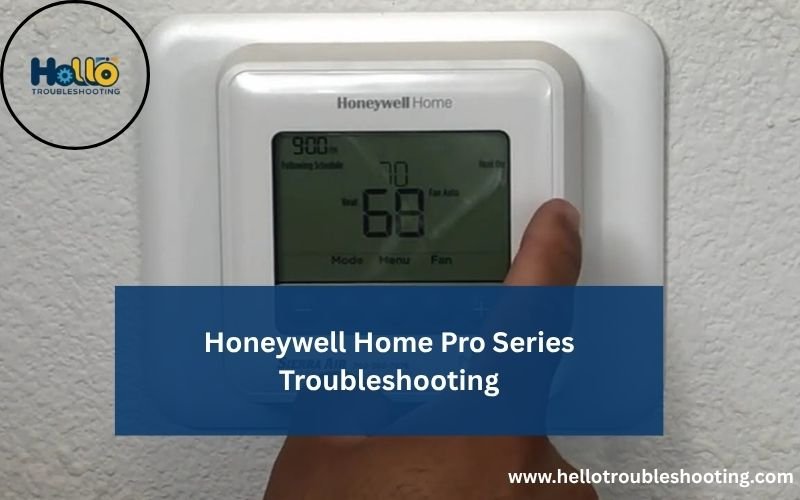 Honeywell Home Pro Series Troubleshooting-FI