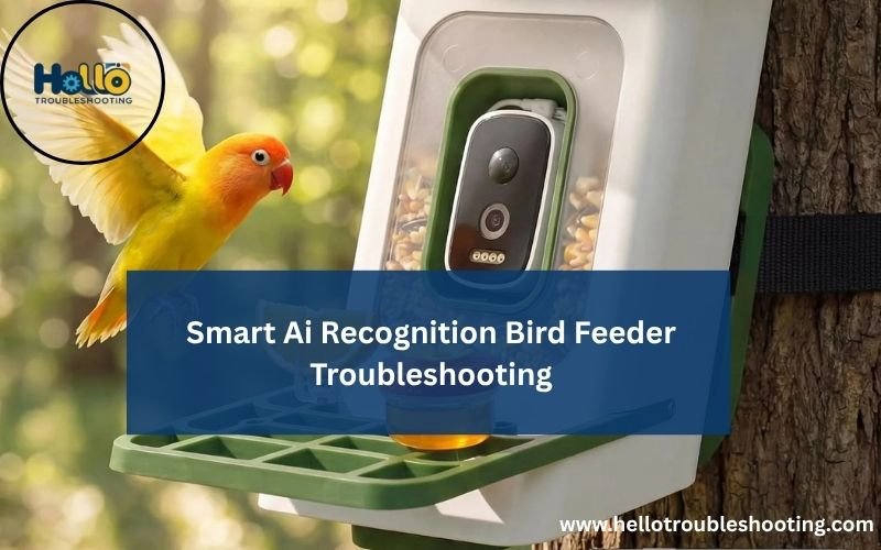 Smart Ai Recognition Bird Feeder Troubleshooting-FI